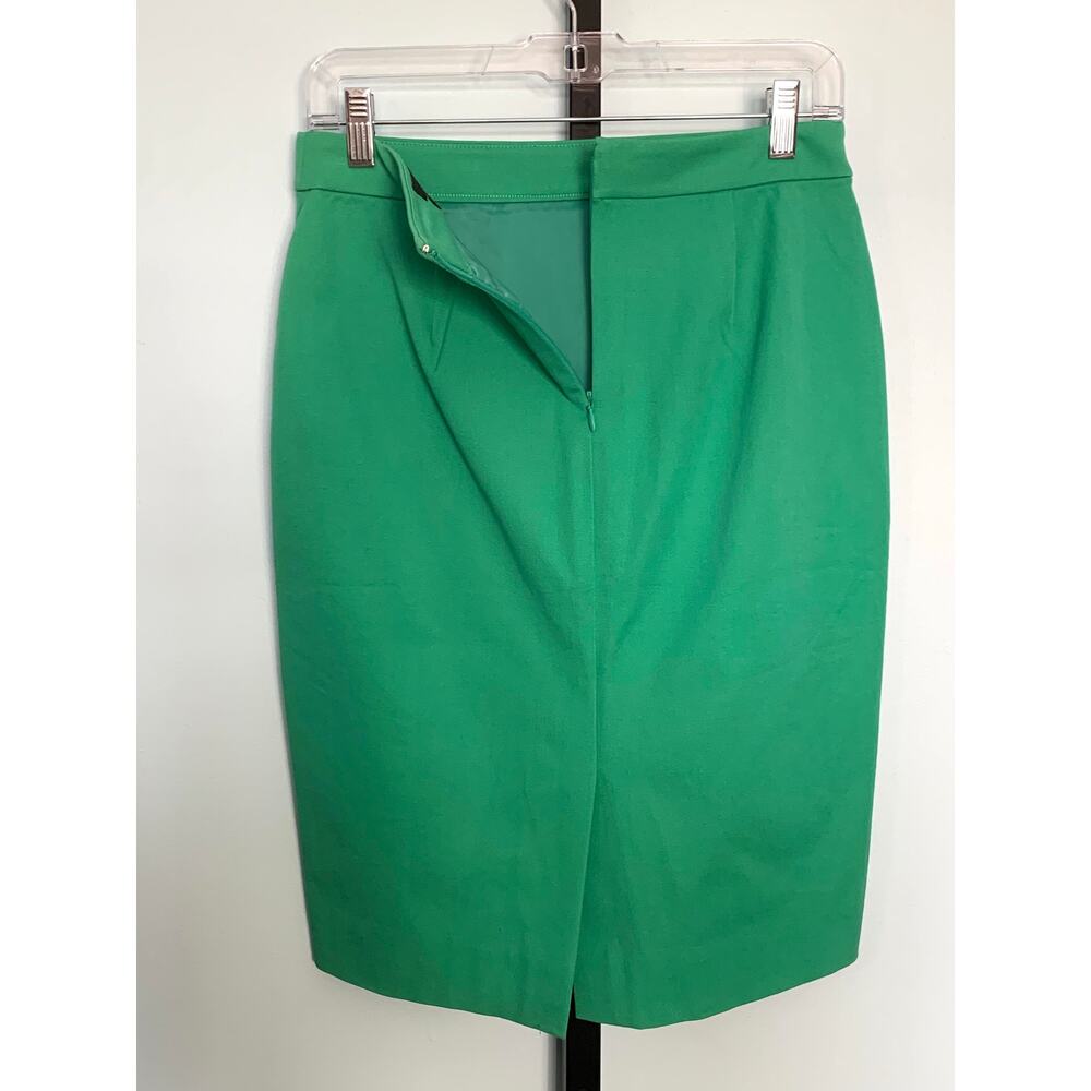 J. Crew No. 2 Pencil® Skirt in Bi-Stretch Cotton Blend Size 2 - Picture 4 of 8